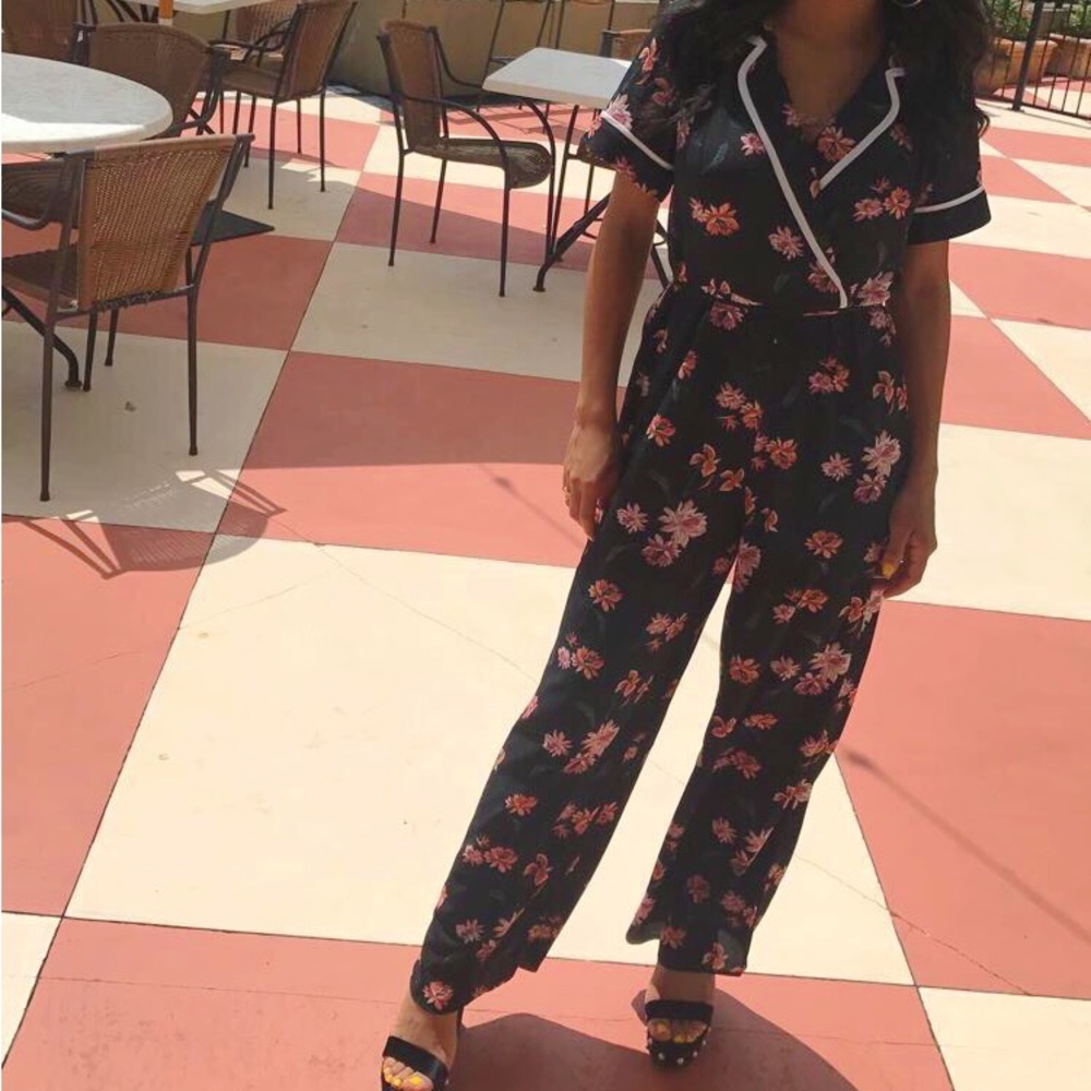 Floral jumpsuit